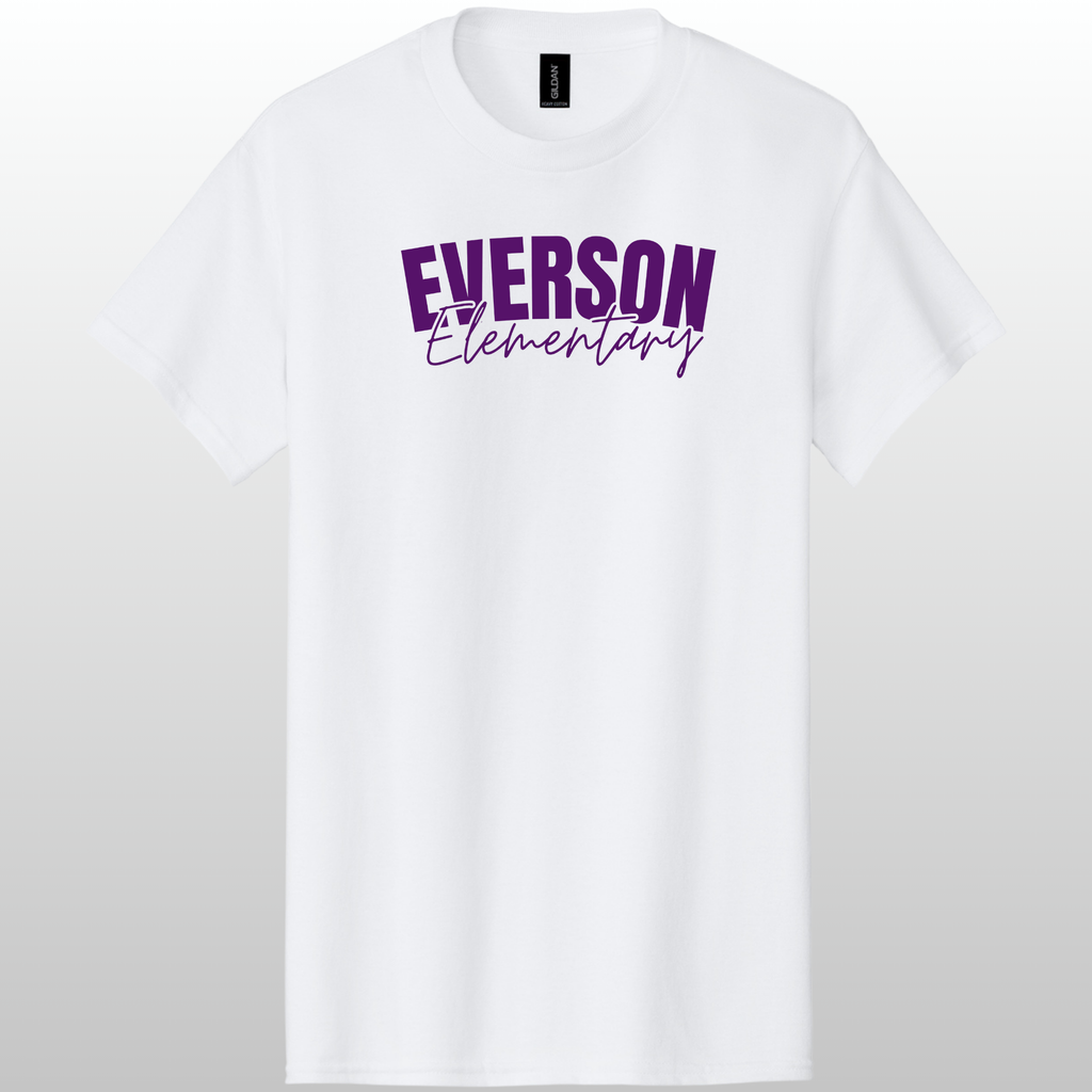 Everson Elementary Cursive T-Shirt