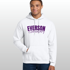 Everson Elementary Cursive Hoodie