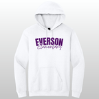 Everson Elementary Cursive Hoodie