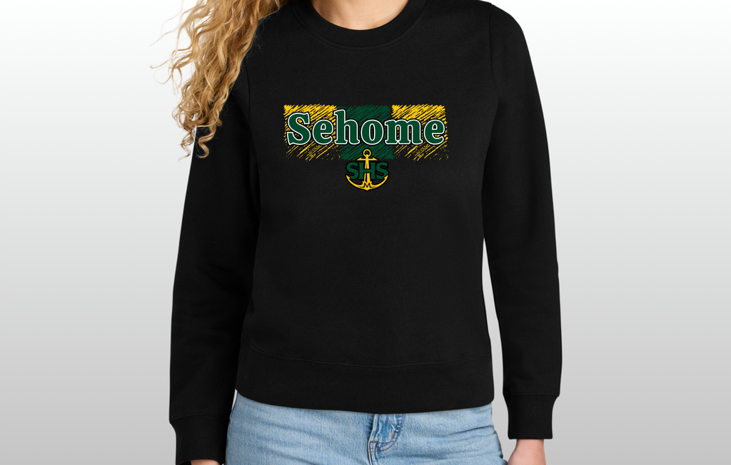 Sehome Scribble Crewneck