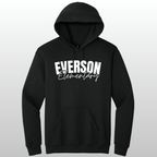Everson Elementary Cursive Hoodie