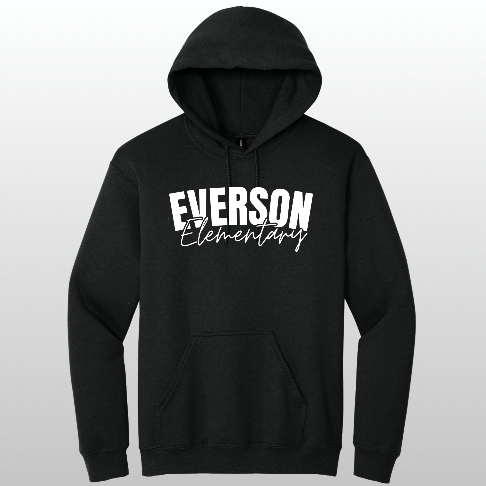 Everson Elementary Cursive Hoodie