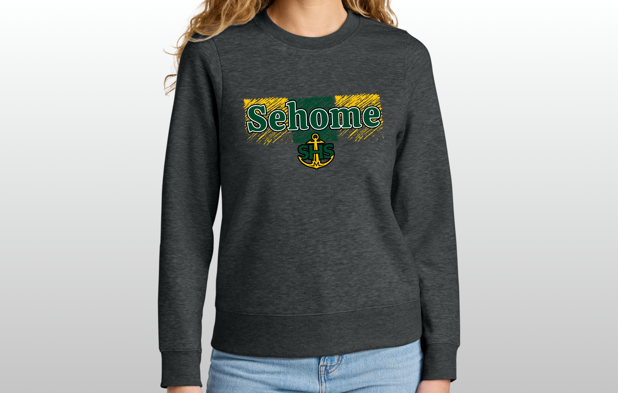 Sehome Scribble Crewneck