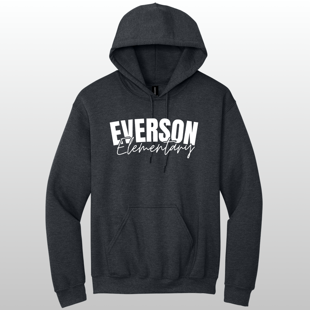 Everson Elementary Cursive Hoodie