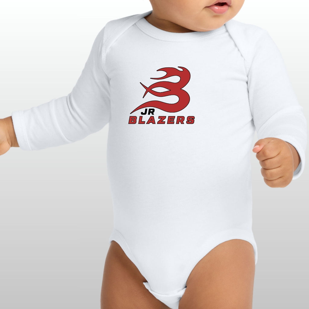 JR Blazers Baby Onesies