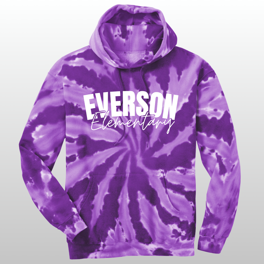 Everson Elementary Cursive Hoodie