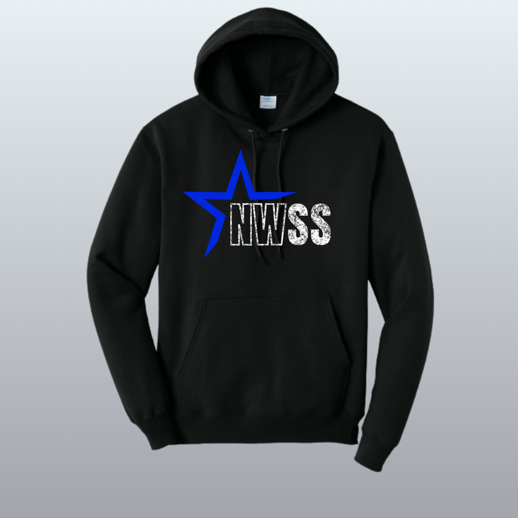NWSS Glitter Hooded Sweatshirt