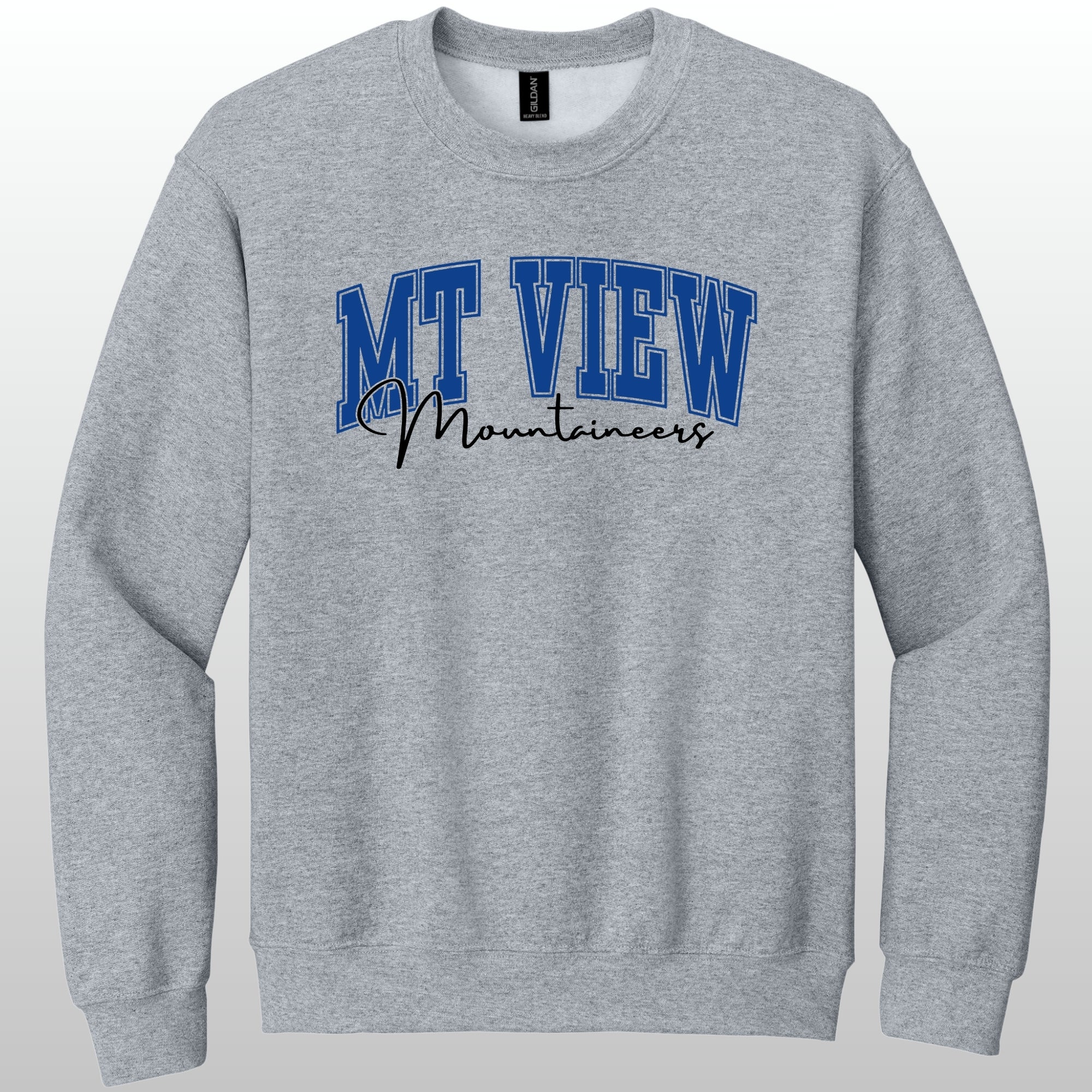 Mountain View Crewneck Cursive