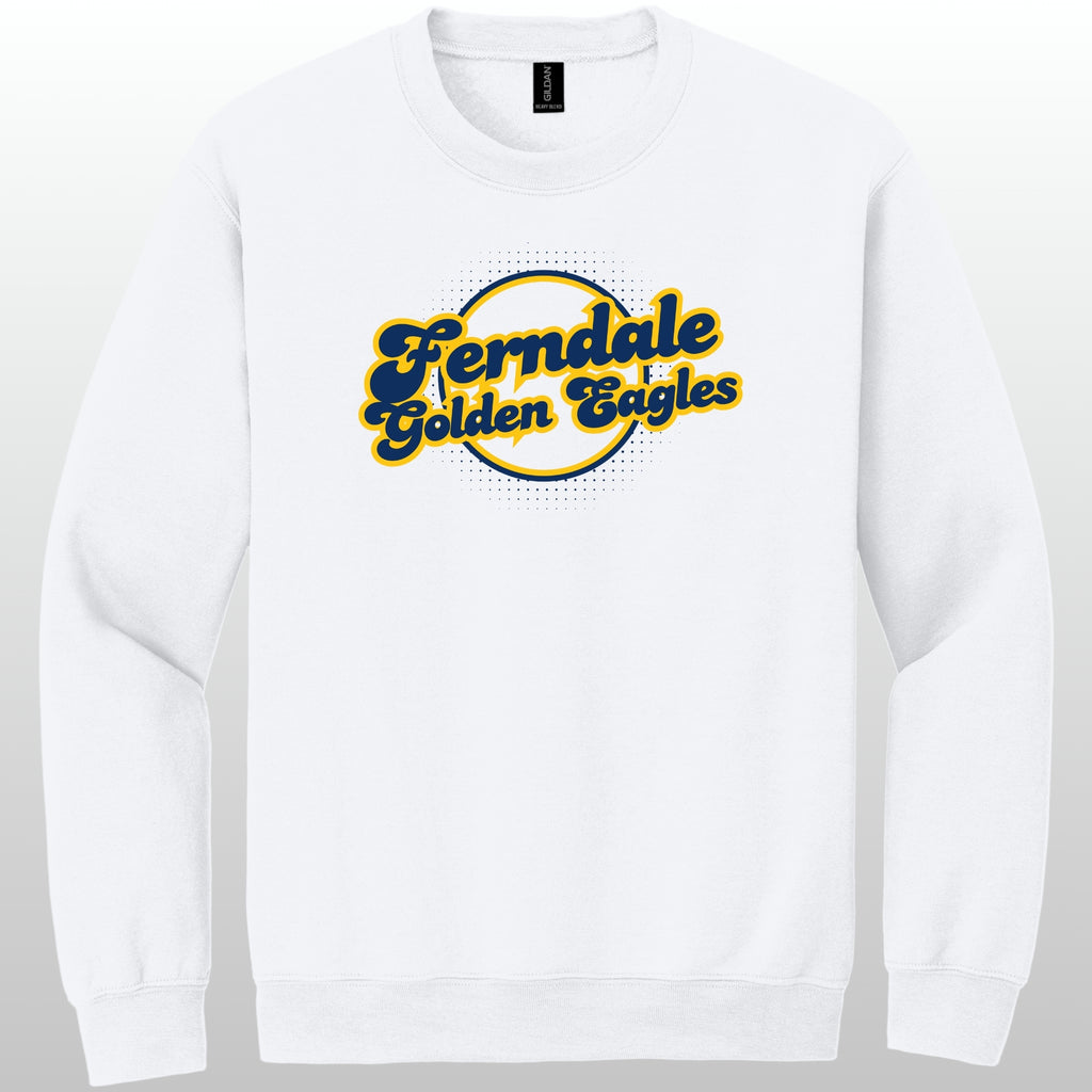Ferndale Retro Circle Crewneck
