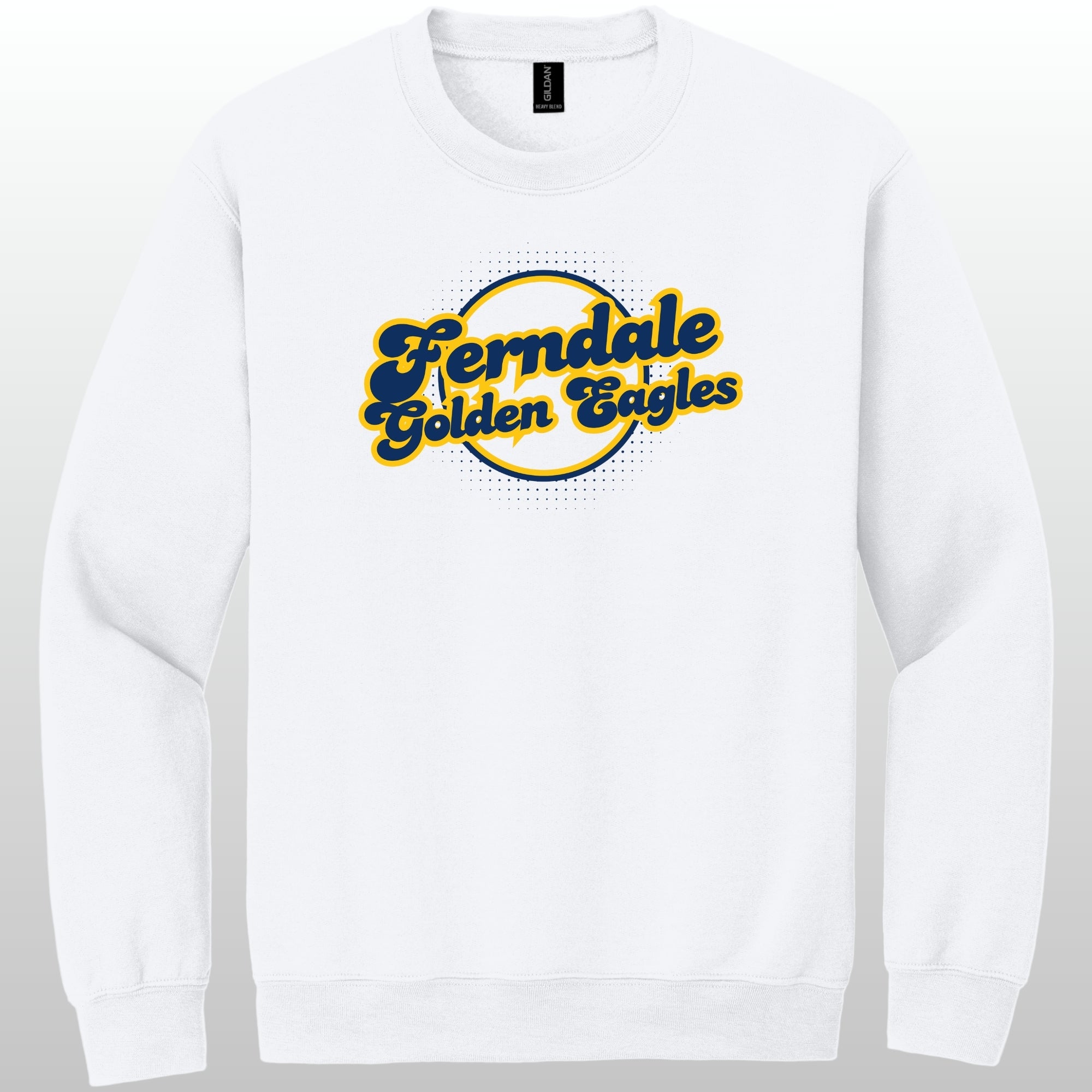 Ferndale Retro Circle Crewneck