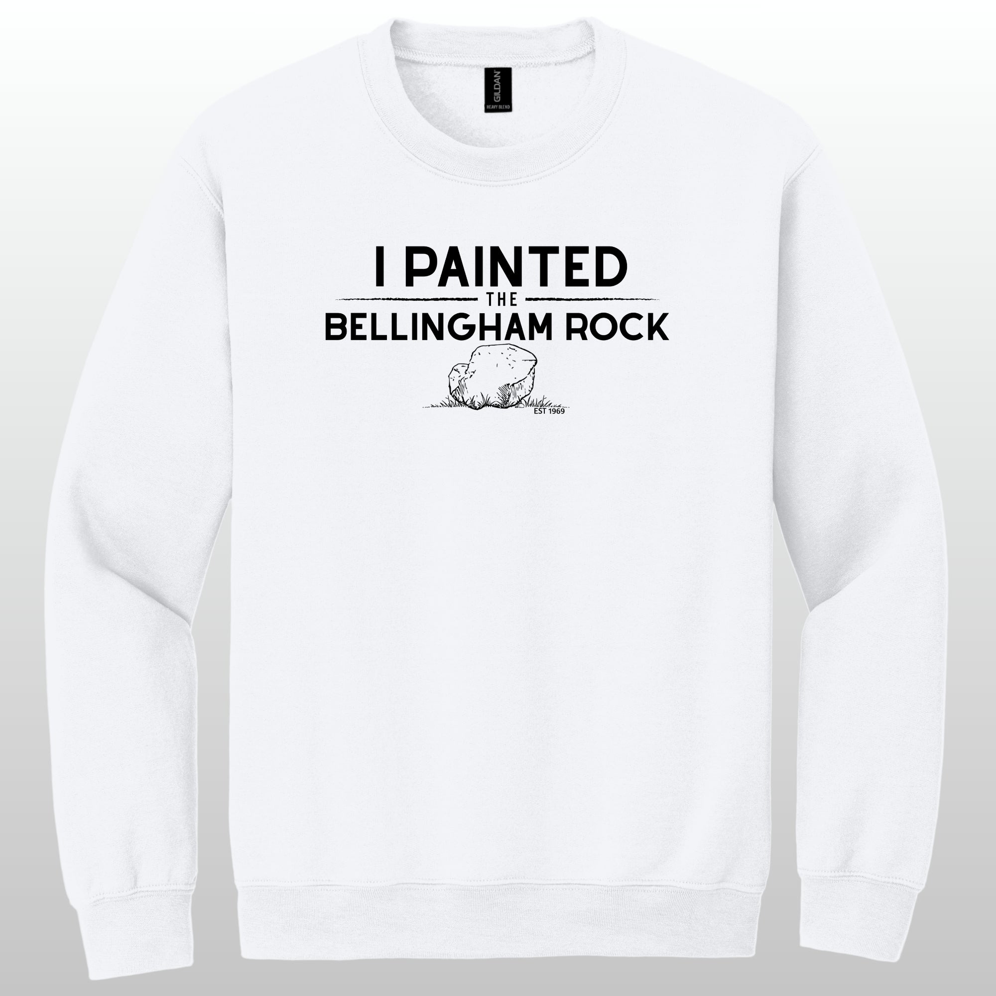 I Painted The Bellingham Rock #5 - Crewneck