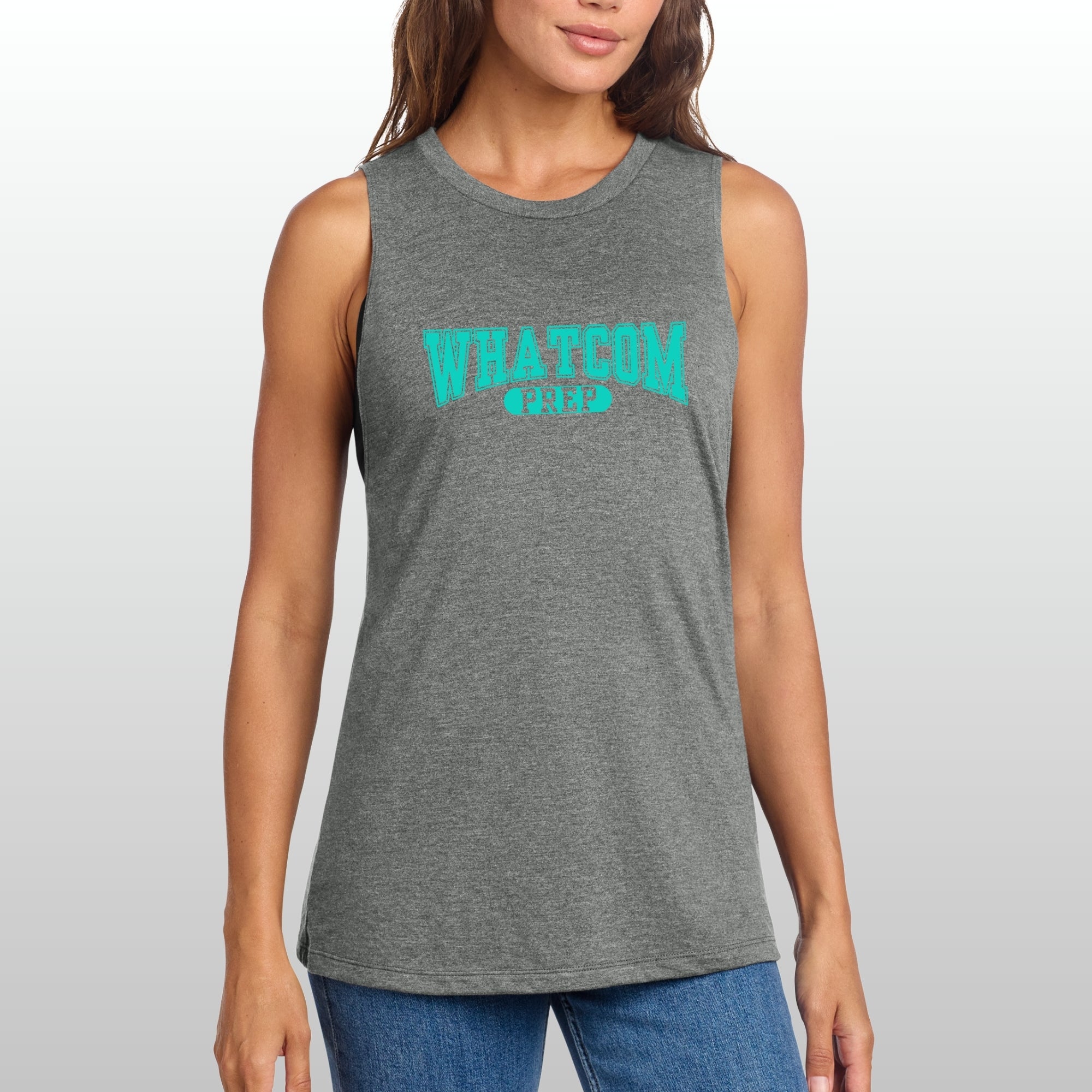 Whatcom Prep Women's 7A Muscle Tank