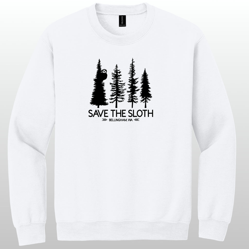 Sloth Crewneck 4Trees