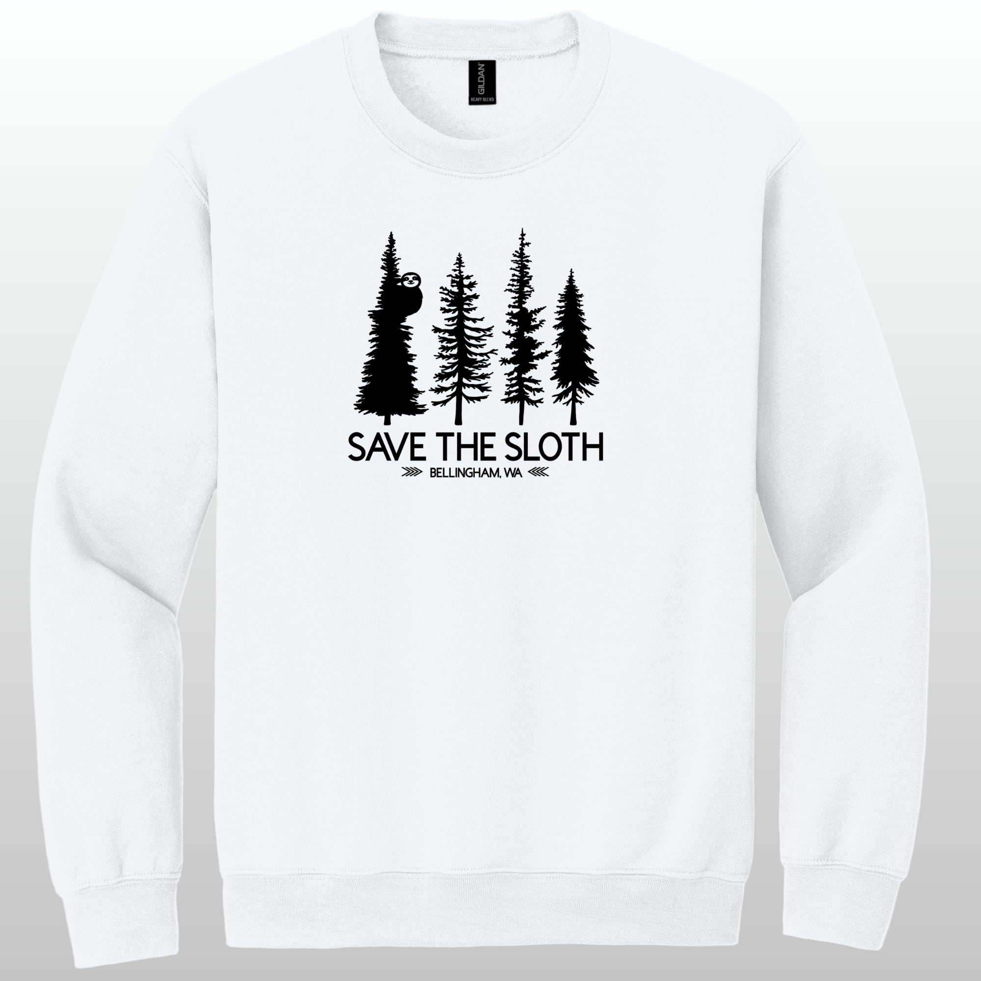 Sloth Crewneck 4Trees