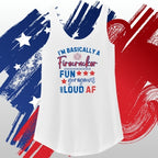 Firecracker-Fun-Gorgeous-Loud (Women's Tank)
