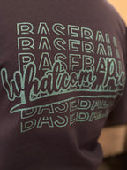 Whatcom Glitter Baseball Crewneck