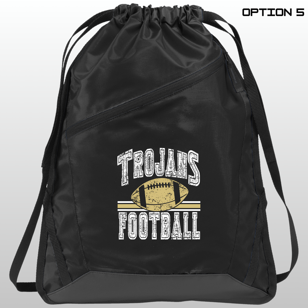 Trojan Football Cinch Bag