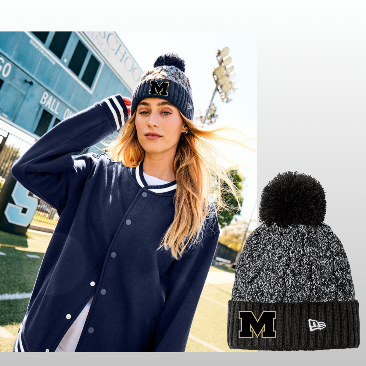 New Era Knitted Meridian Beanie