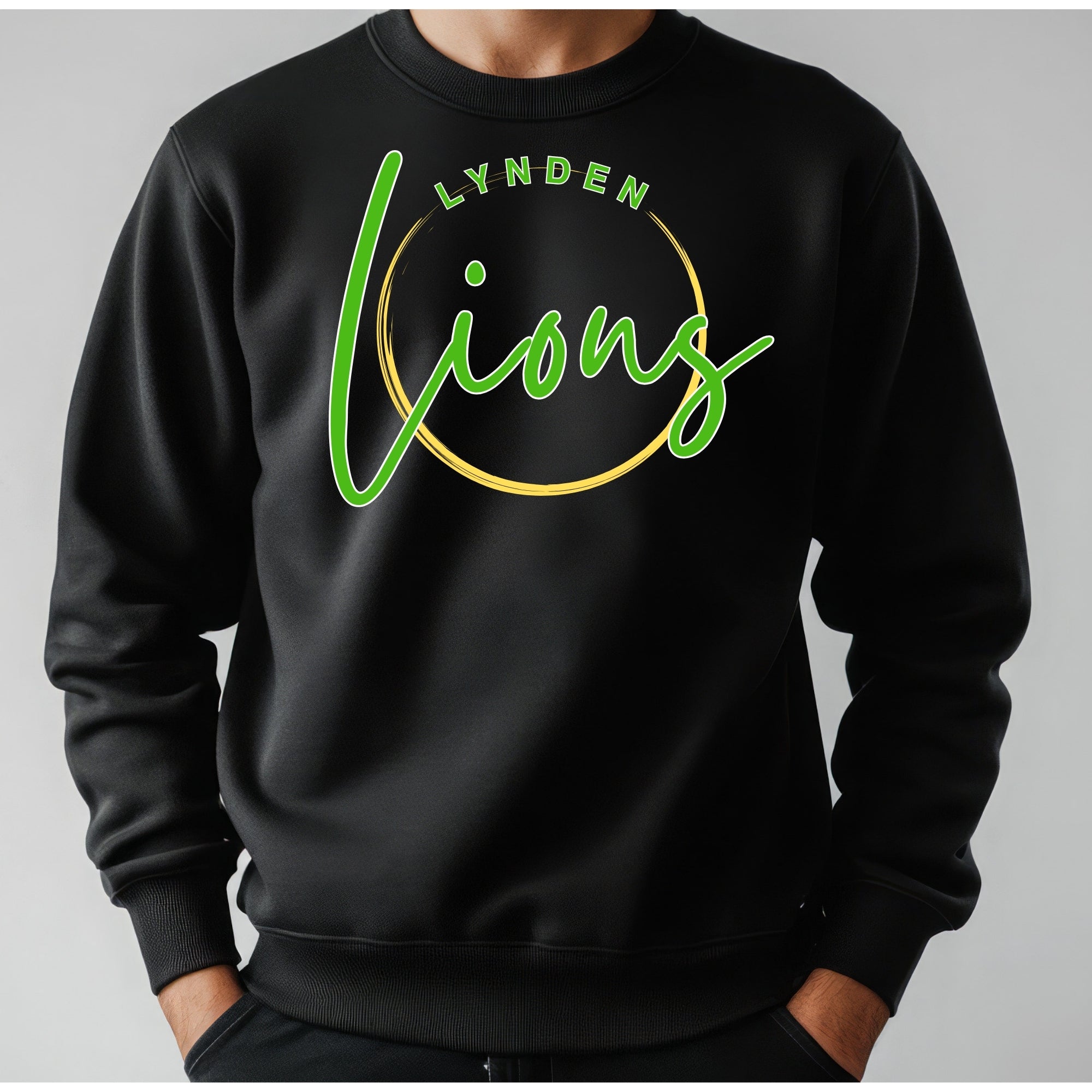 Lynden Lions Swish Crewneck Sweatshirt