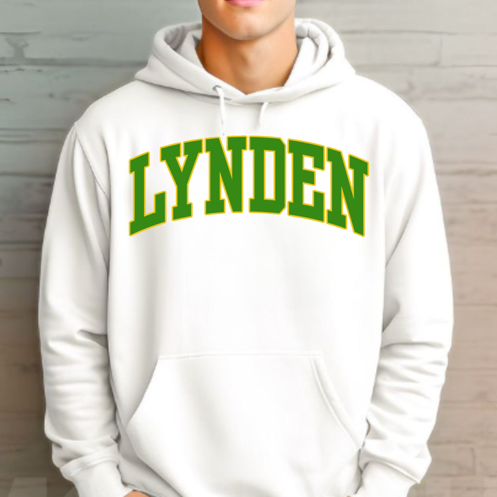 Lynden Simple Arch Hooded Sweatshirt