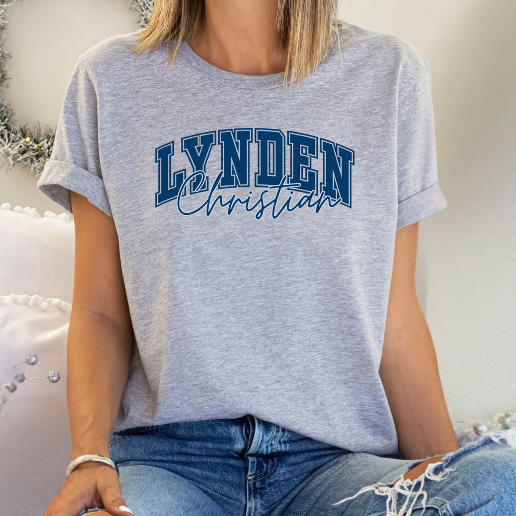 Lynden Christian Cursive Shirt