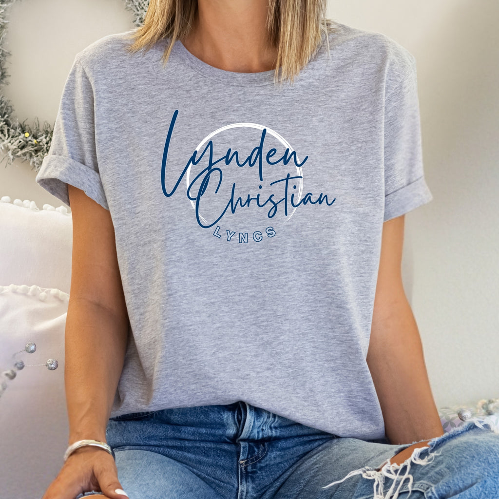 Lynden Christian Cursive Swish Shirt