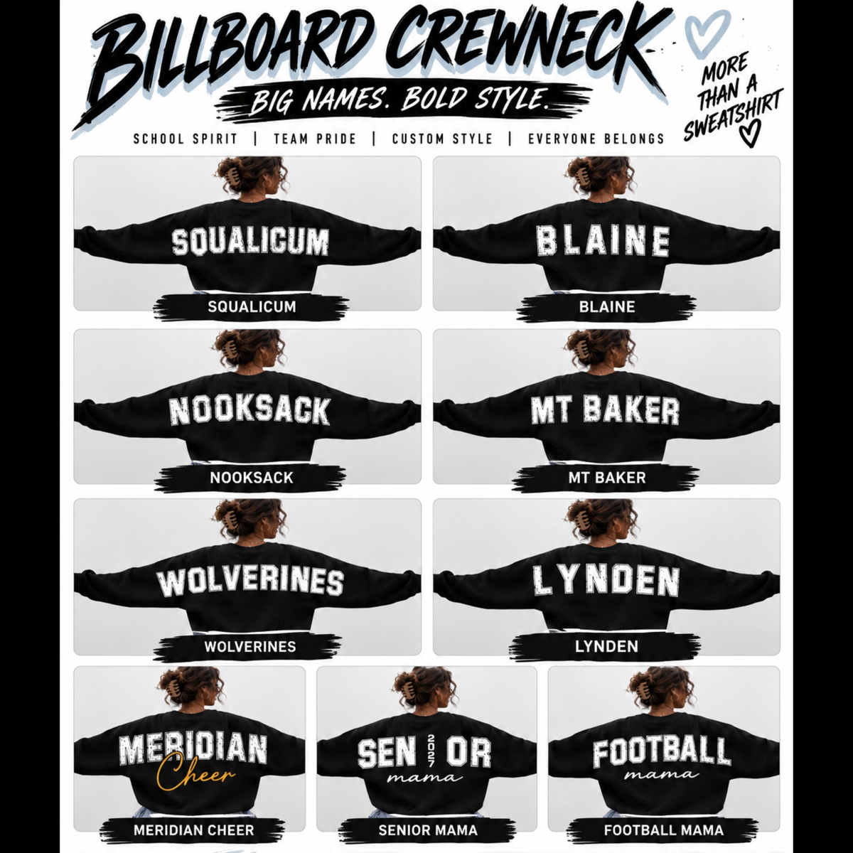 Billboard Crewneck