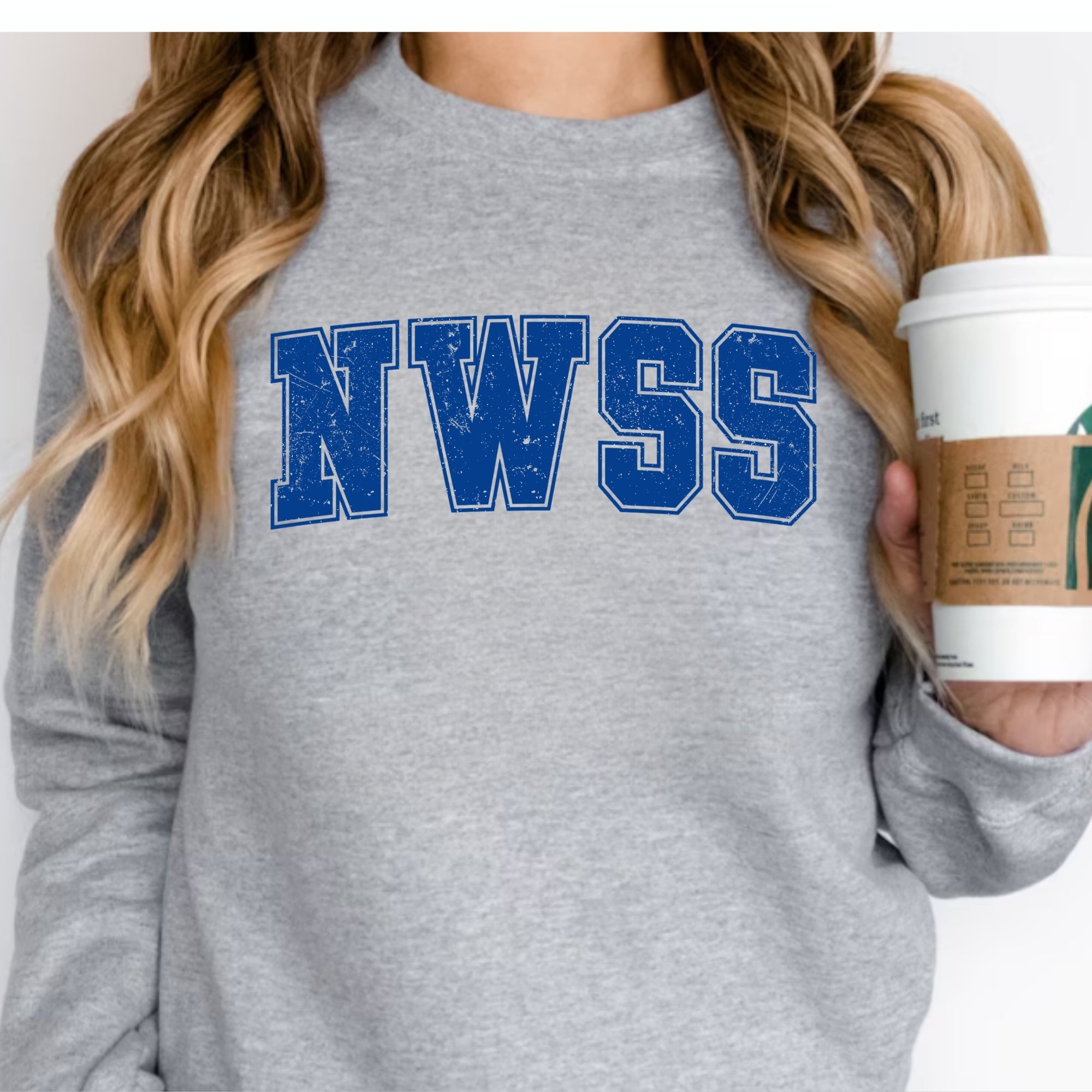 NWSS Crewneck Distressed