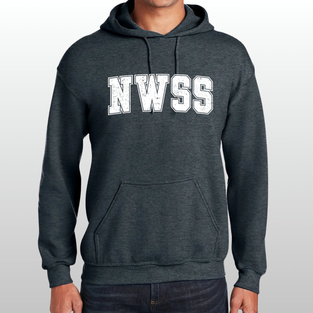 NWSS Distressed Hooded Sweatshirt