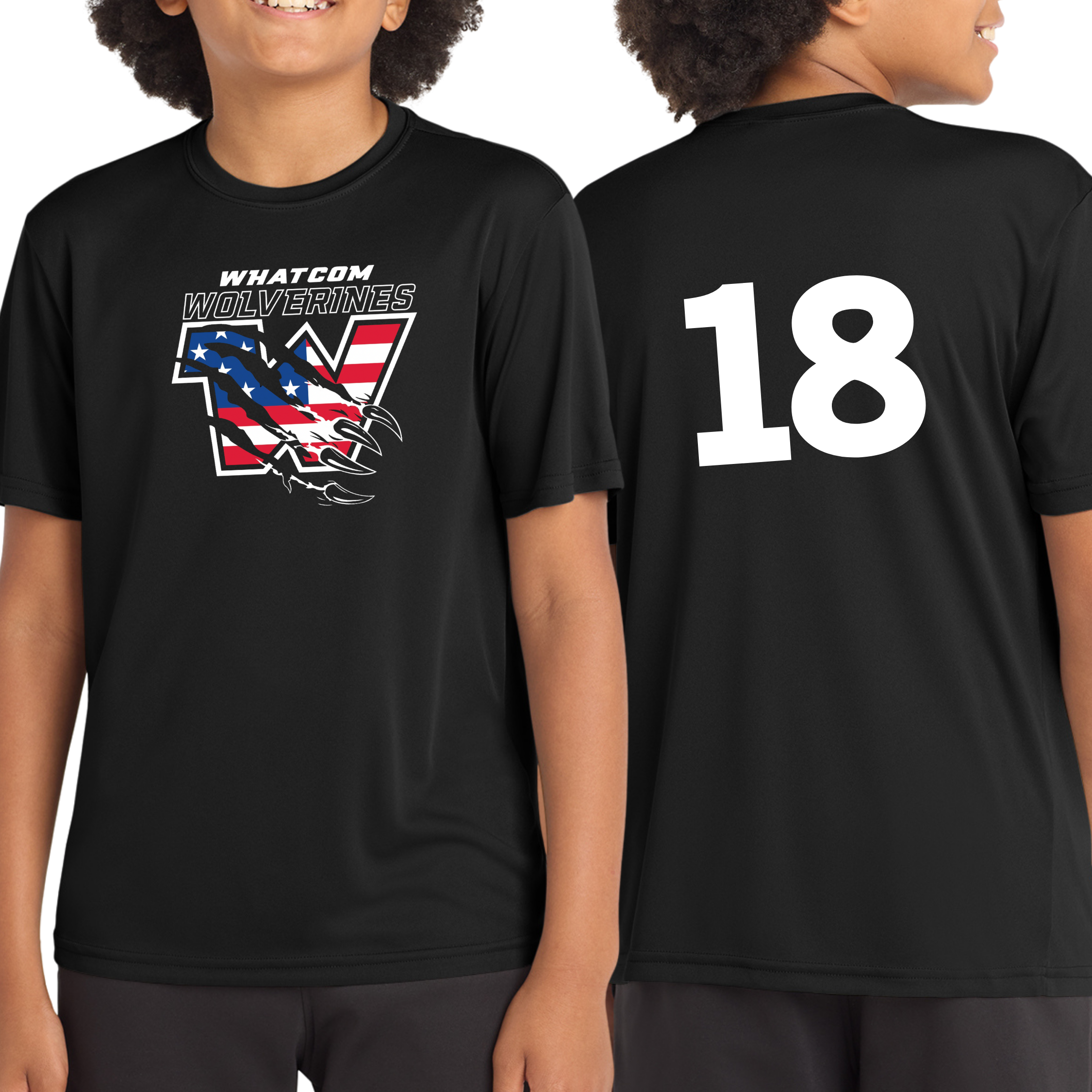 Whatcom Wolverines Practice Jersey