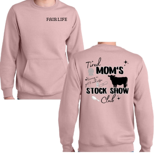 Tired Mom's Crewneck