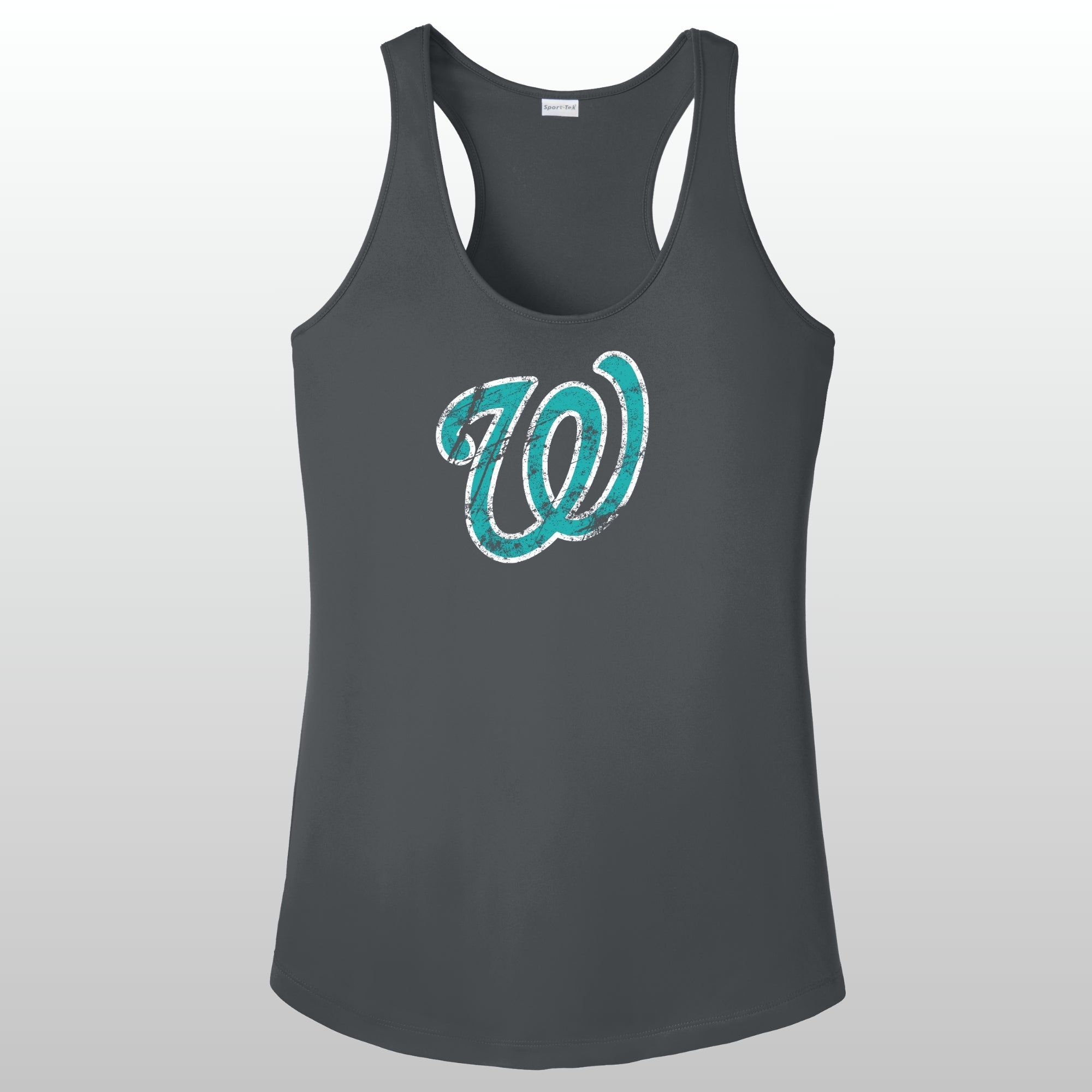 Whatcom Prep Women's Distressed Racerback Tank