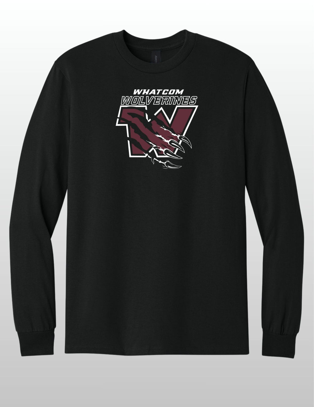 Wolverines Gildan® Heavy Cotton™ 100% Cotton Long Sleeve T-Shirt