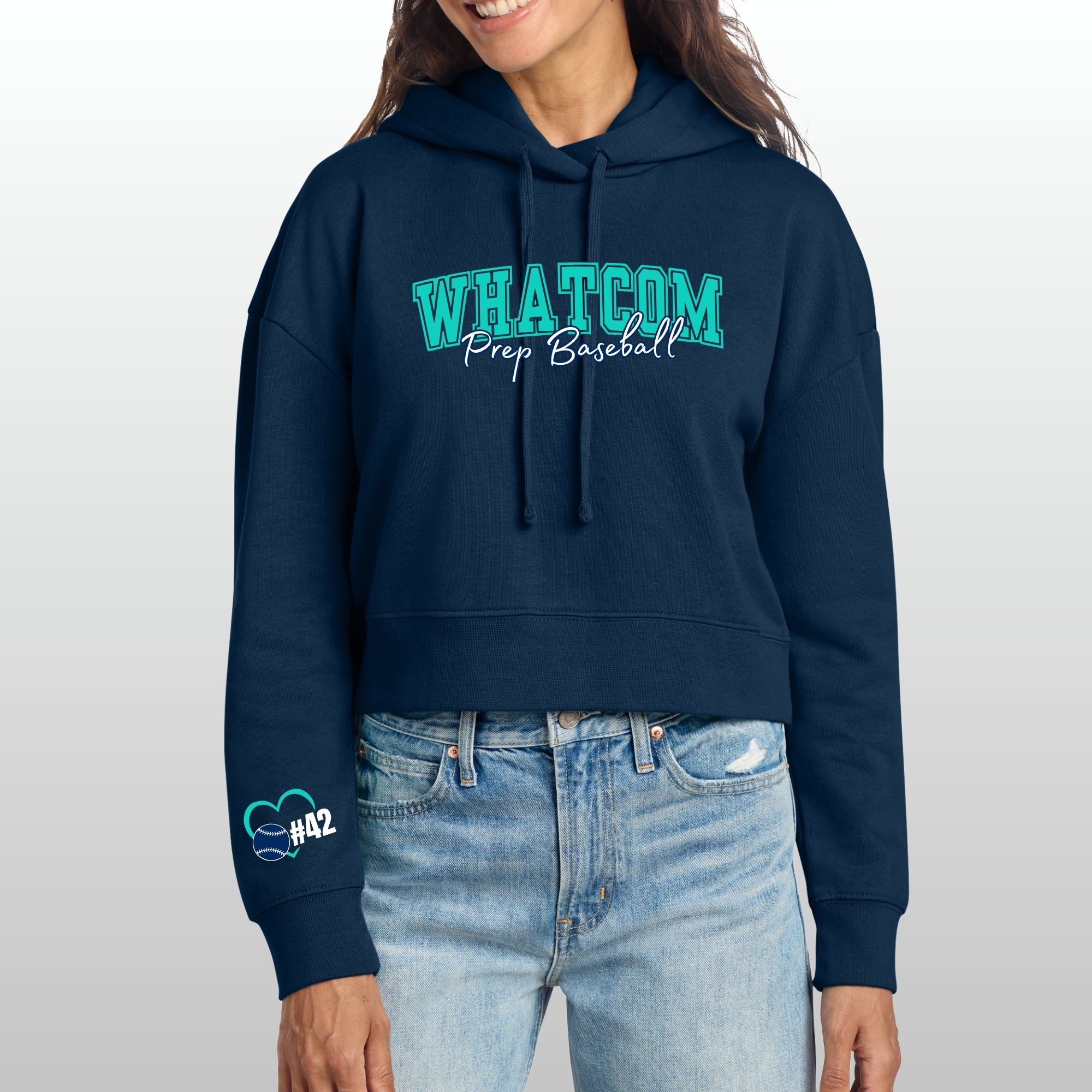 Whatcom Prep Womens Hoodie 7B