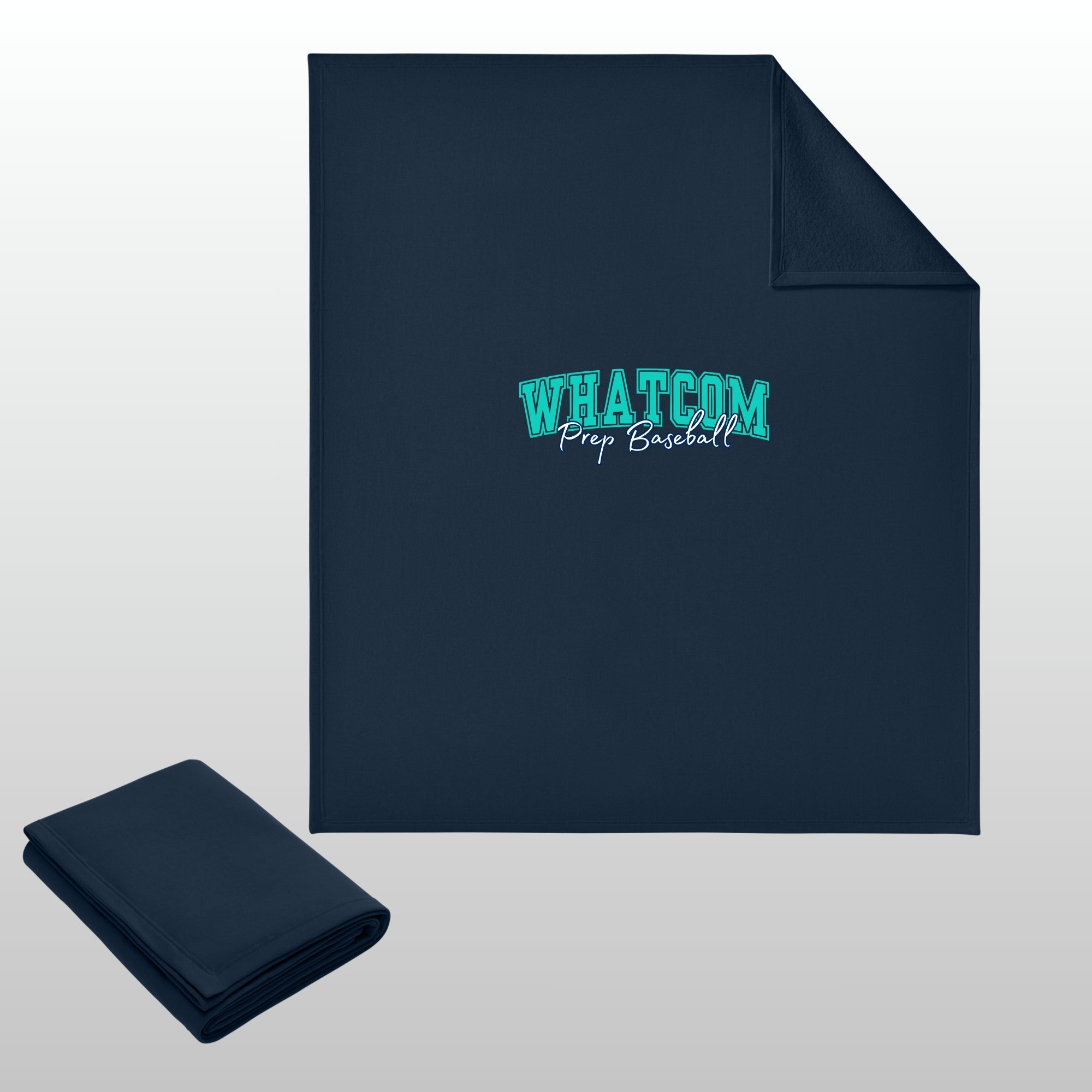 Whatcom Prep Baseball Blanket 7B
