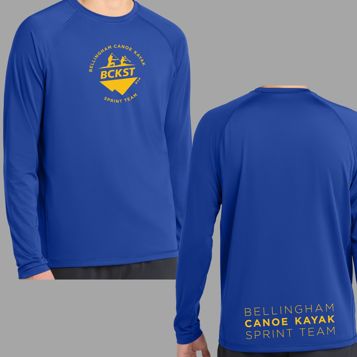 BCKST Sport Tek Men's Long Sleeve Rashguard